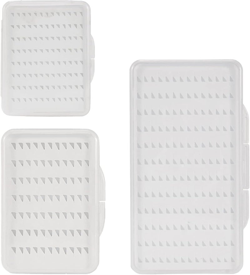 Youngy Outdoor Easy-Grip Foam Clear Fly Lures Hook Box Fishing Tool Plastic Fishing Flies Hooks Storage Boxes Fly Hook Box - Image 2